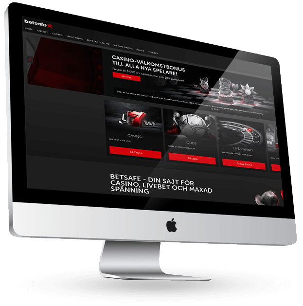 Betsafe casino skärmdump