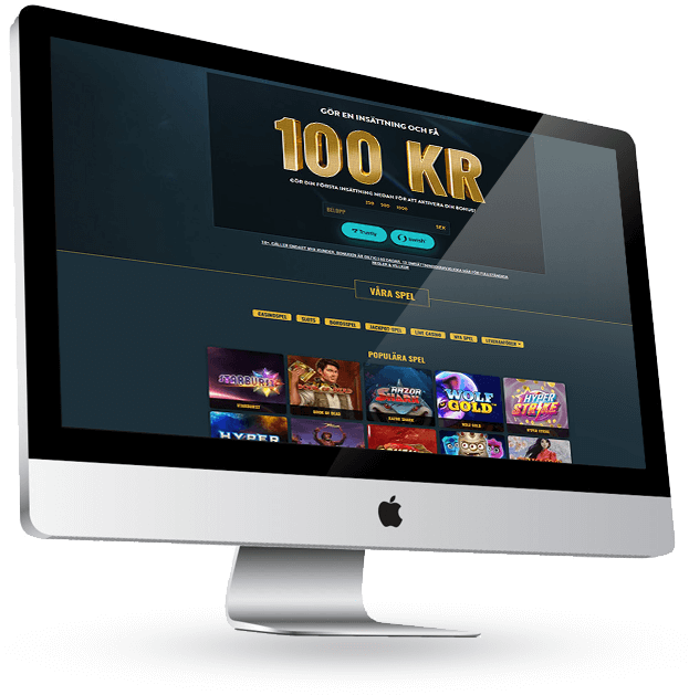 No Account casino skärmdump