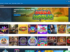 Nordicbet casino skärmdump