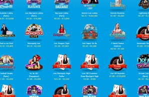 Vera & John Casino skärmdump